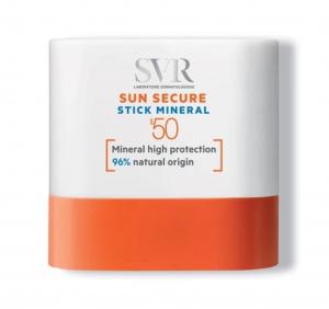 SVR, Sun Secure, Stick Mineral SPF 50+, 10g