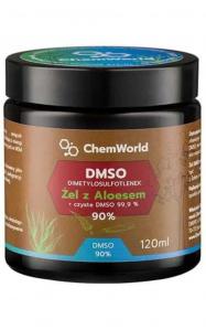 ChemWorld Żel DMSO 90% z Aloesem - 120ml