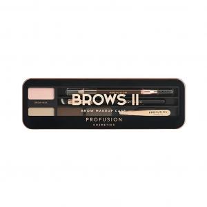 Brows II Makeup Case wielofunkcyjna paletka do makijażu brwi
