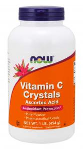 Vitamin C Crystals Witamina C 227 g NOW FOODS