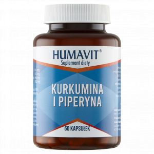 Humavit Kurkumina i Piperyna 60 kapsułek