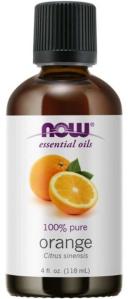 100% Olejek Pomarańczowy eteryczny Orange 118 ml NOW FOODS Essential Oils
