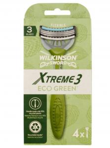 (DE) Wilkinson, Xtreme3 Eco green, Maszynki do golenia, 4 sztuki (PRODUKT Z NIEMIEC)