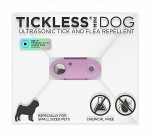 TickLess Pet Mini Ultradźwiękowa ochrona przed kleszczami - Organ Purple