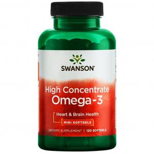 High Concentrate Omega-3 MEG-3 120 kapsułek SWANSON