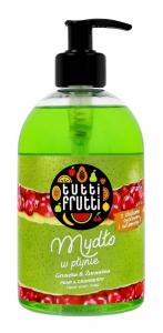 Tutti Frutti mydło w płynie z olejkami owocowymi Gruszka & Żurawina 500ml