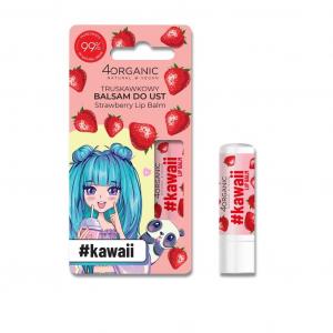 #Kawaii naturalny balsam do ust Strawberry 5g