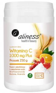 ALINESS Witamina C 1000 mg Buforowana PLUS x 250g proszek