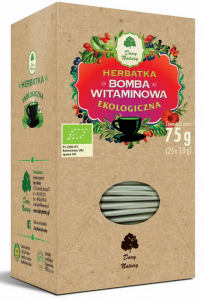 Herbatka Bomba witaminowa fix BIO 25x3g DARY NATURY