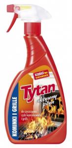Tytan, Płyn do czyszczenia szyb kominkowych i grilla, 500 ml (HIT)