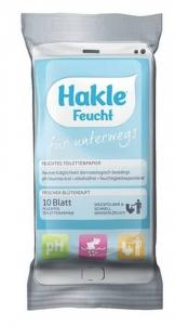 (DE) Hakle Feucht, Papier toaletowy, 10 sztuk (PRODUKT Z NIEMIEC)