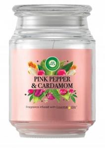 (DE) Air Wick, Pink Pepper & Cardamon, Świeca zapachowa, 1 sztuka (PRODUKT Z NIEMIEC)