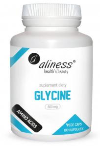 Aliness GLYCINE 800 mg x 100 Vege Caps
