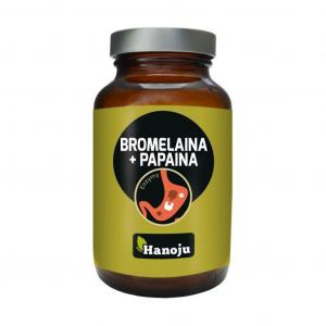 Hanoju Bromelaina Papaina 500 mg 90 K trawienie