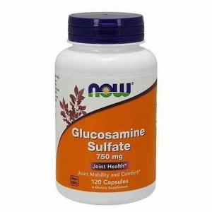 Now Foods Glucosamine Sulfate 750 mg Glukozamina 120 kapsułek wegańskich