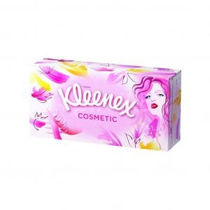 (DE) Kleenex, Cosmetic, Chusteczki higieniczne, 80 sztuk (PRODUKT Z NIEMIEC)