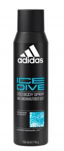 (DE) Adidas Ice Dive, Dezodorant w sprayu, 150 ml (PRODUKT Z NIEMIEC)