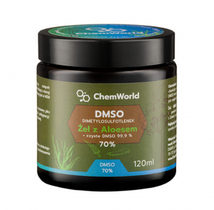 ChemWorld Żel DMSO 70% z Aloesem - 120ml