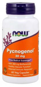 Pycnogenol 30 mg 60 kapsułek Now Foods