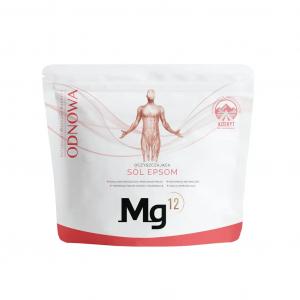 Sól Epsom Siarczan magnezu do kąpieli Mg12 ODNOWA 4kg (100% kizeryt)