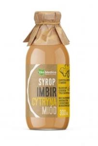 Syrop Imbir Cytryna Miód, 300 ml