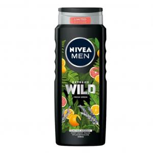 Nivea Men Extreme Wild Żel pod prysznic, Fresh Green, 500ml