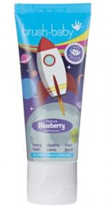 Brush Baby Jagodowa Pasta z fluorem dla dzieci 3+, 50 ml