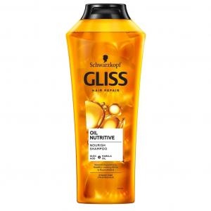 Schwarzkopf Gliss Oli Nutritive Odżywczy szampon do włosów, 400ml