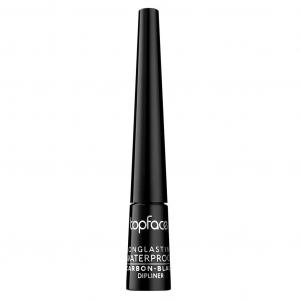 Longlasting Waterproof Eyeliner wodoodporny eyeliner w pędzelku Carbon Black 2.5ml