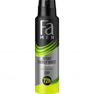 Men Sport Energy Boost 72h antyperspirant w sprayu o pobudzającym zapachu imbiru i cytryny 150ml