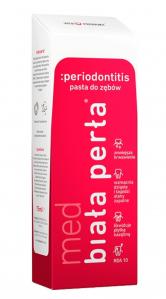 Biała Perła Med Periodontitis, pasta do zębów przeciw paradontozie, 75 ml