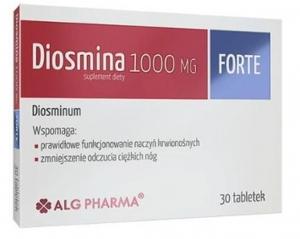 Diosmina 1000 mg Forte+, 30 tabletek