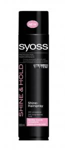 Syoss, Shine & Hold, Lakier do włosów, 300 ml (HIT)