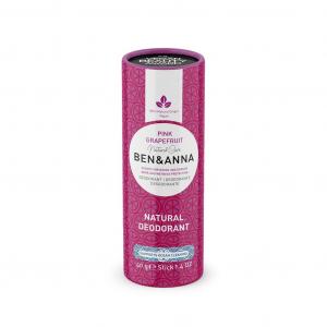 Natural Soda Deodorant naturalny dezodorant na bazie sody sztyft kartonowy Pink Grapefruit 40g
