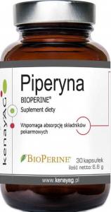 Piperyna Bioperine 20mg 30 kapsułek kenayAG
