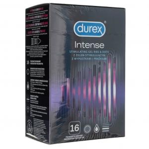 Durex prezerwatywy Intense Orgasmic - 16 sztuk