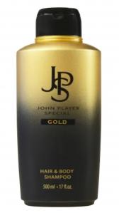 (DE) John Player Special, Gold, Szampon i płyn do kąpieli, 500 ml (PRODUKT Z NIEMIEC)