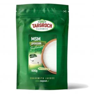 MSM siarka organiczna - suplement diety - 500 g Targroch