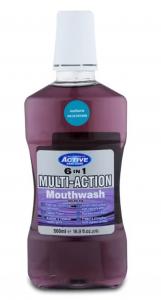 Beauty Formulas Multi-Active Płyn do płukania jamy ustnej 6w1, 500 ml