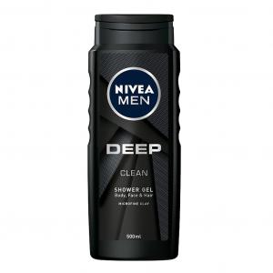 Men Deep Clean żel pod pod prysznic do ciała twarzy i włosów 500ml