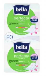 Bella Perfecta Ultra Green Podpaski, 20 sztuk