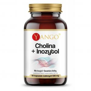 Yango Cholina + Inozytol 250 mg - 120 kapsułek