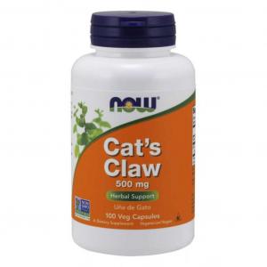 Now Foods Koci Pazur (Cat's Claw) 500 mg - 100 kapsułek