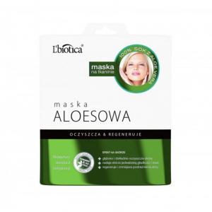 L`Biotica Maska Aloesowa na tkaninie 23 ml