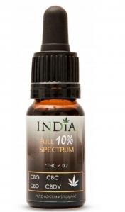 India, Olejek Konopny Full Spectrum 10%, 10 ml