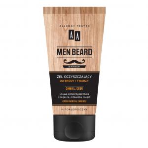 Men Beard żel oczyszczający do brody i twarzy 150ml
