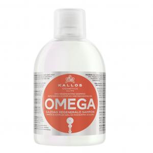 KJMN Omega Rich Regenerating Shampoo regenerujący szampon do włosów z kompleksem omega-6 i olejem makadamia 1000ml