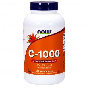 Now Foods Witamina C-1000 z bioflawonoidami - 250 kapsułek