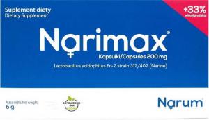 Narimax kapsułki 200mg 6g Narum