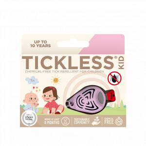 Tickless Kid odstraszacz kleszczy - Różowy